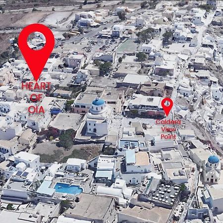 Heart Of Oia - Private House With Jacuzzi Apartment Luaran gambar