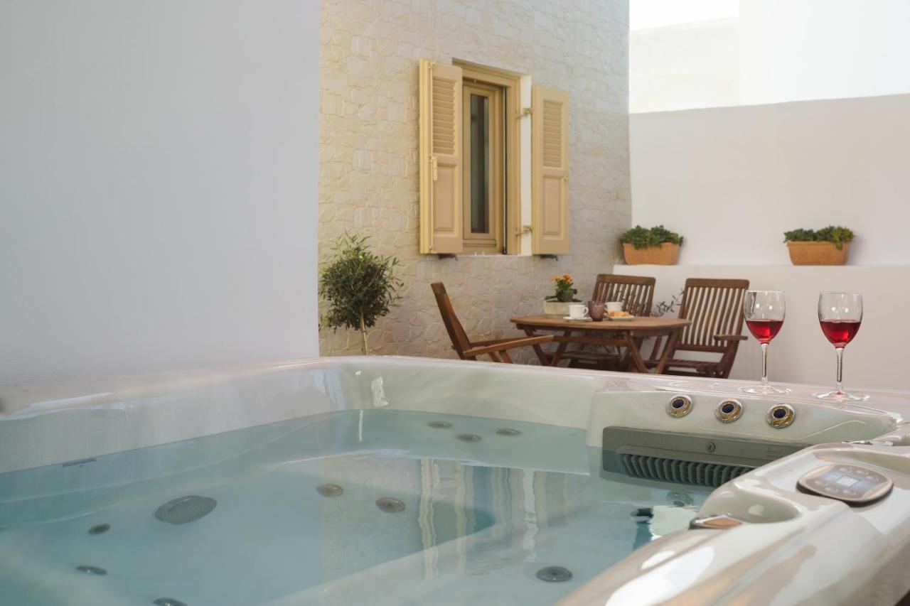 Heart Of Oia - Private House With Jacuzzi Apartment Luaran gambar